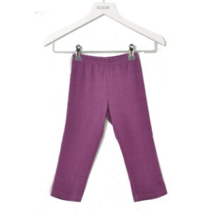 Alkena Bourette-Seiden Hose pflaume