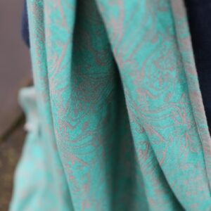 Ringsling aus Yaro Elvish Dup Light-Grey Malachit Modal