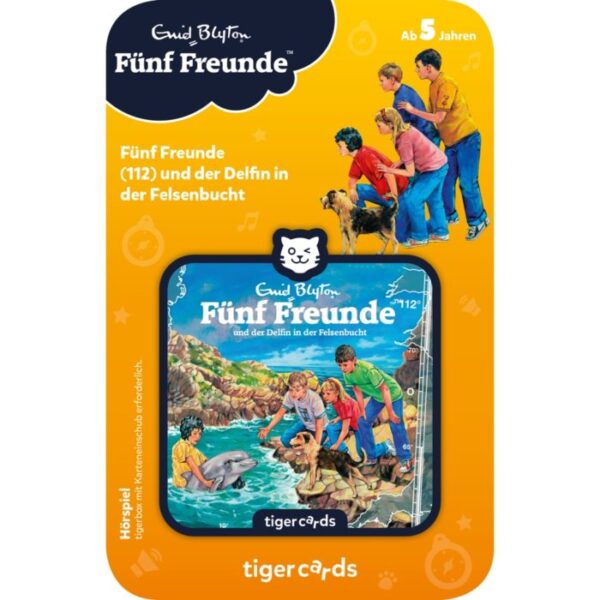 tigercard – Fünf Freunde – und der Delfin in der Felsenbucht