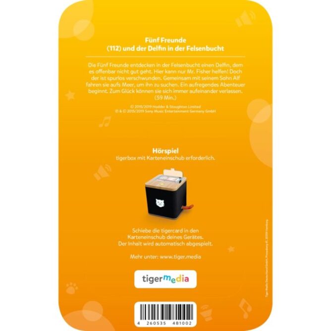 tigercard – Fünf Freunde – und der Delfin in der Felsenbucht – Bild 3