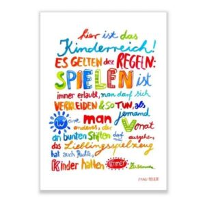 Frau Ottilie - Print DIN A4 Kinderzimmer
