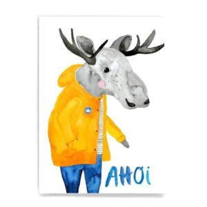 Frau Ottilie Postkarte Ahoi