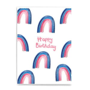 Frau Ottilie Postkarte Lama Happy Birthday
