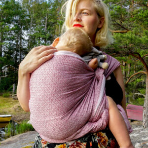 Didymos Babytragetuch Diamant Rosso Lino