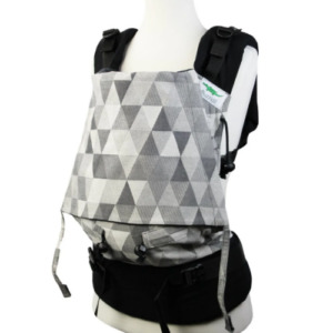 Babytrage Buzzidil Evolution Triangle Monochrome Fullbuckle Standardsize
