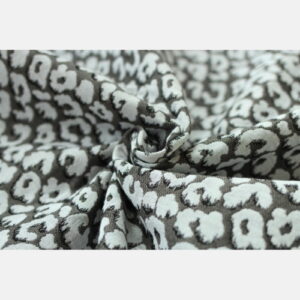 Ringsling aus Yaro Pussycat Ultra Black White Grey