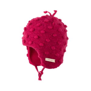 Pure Pure Mini Wollwalk Bindemütze burgundy