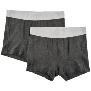Minymo Boxers 2er Pack anthrazit