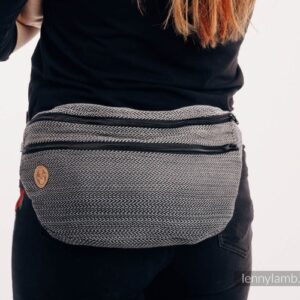 Hüfttasche LennyLamb Herringbone Ombre Grey