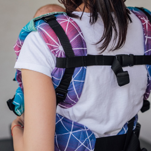 Belenka Lenka Mini Babycarrier Spiderweb Galaxy – Bild 4
