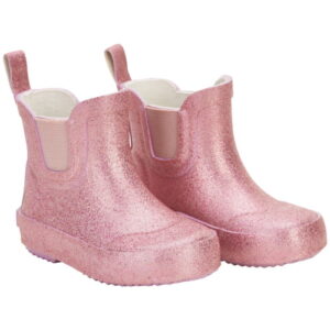 Celavi Gummistiefel kurz Glitzer rosa