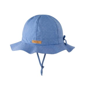 Pure Pure Sommerhut nautic blue gepunktet