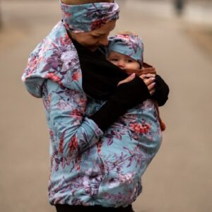 Greyse Umstands- & Tragepulli blue breeze