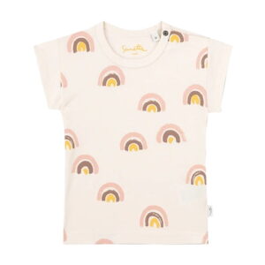 Sanetta Pure Regenbogen T-Shirt weiss