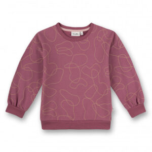 Mädchen-Sweatshirt Lila
