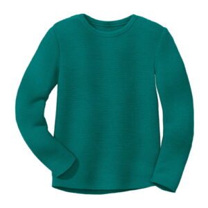 Disana Linksstrick-Pullover pacific