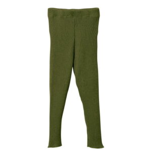 Disana Strick-Leggings oliv