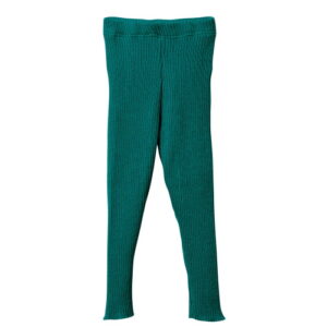 Disana Strick-Leggings pacific