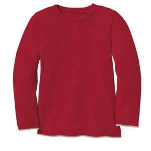 Disana Strick-Pullover bordeaux