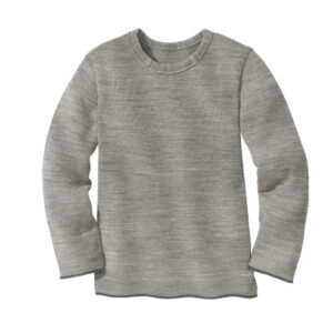 Disana Strick-Pullover grau