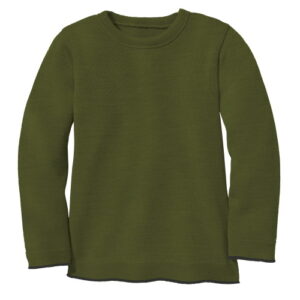 Disana Strick-Pullover oliv