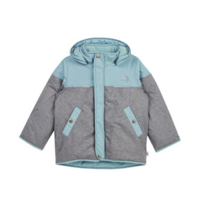 Finkid Koira Ice - Winterparka charcoal smoke blue