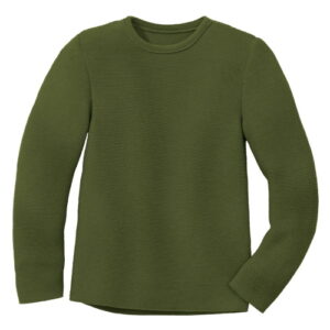 Disana Linksstrick-Pullover oliv