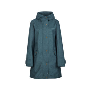 Finside Oivimaa Parka - Zip in Aussenjacke deep teal
