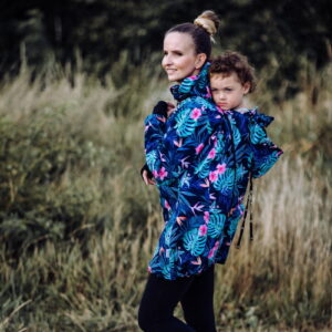 Greyse Softshell Jacke Blue Monstera