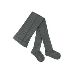 Pure Pure Merinowoll Strumpfhose smoke green