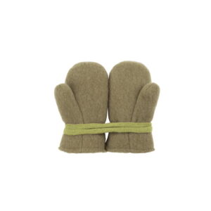 Pure Pure Wollfleece Fäustlinge moos