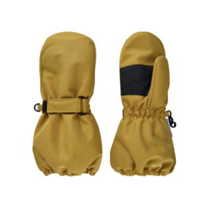 Minymo Fäustlinge mustard gold