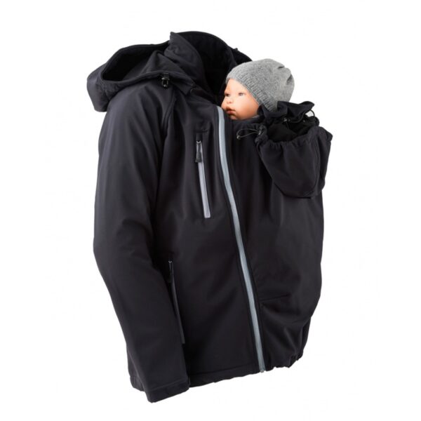 Mamalila Softshell Tragejacke für Männer – Bild 2