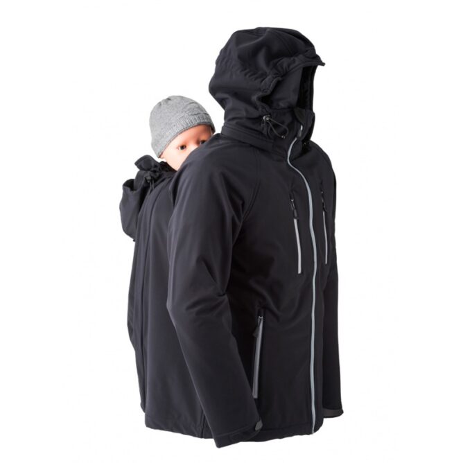 Mamalila Softshell Tragejacke für Männer – Bild 3