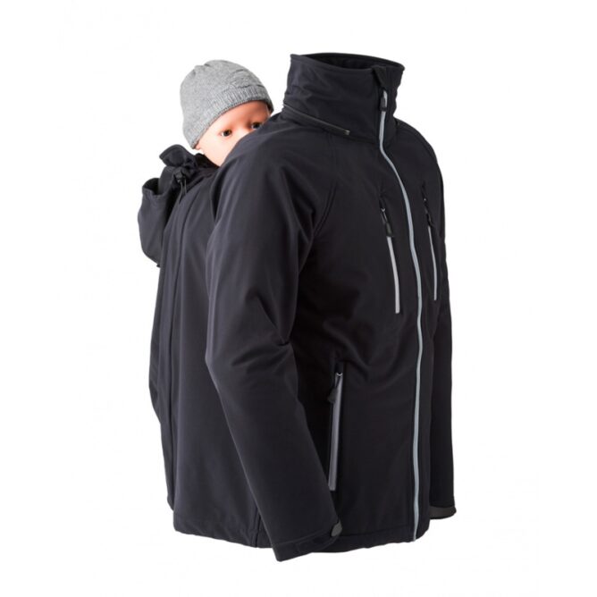Mamalila Softshell Tragejacke für Männer – Bild 4