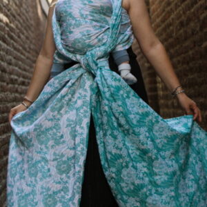 Yaro Anemone Trinity Emerald Linen Seacell