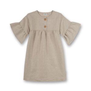 Sanetta Pure Leinen-Kleid Beige