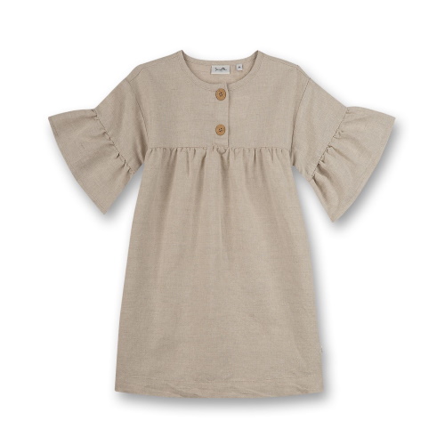 Sanetta Pure Leinen-Kleid Beige