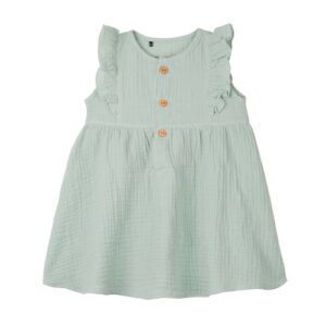 Pure Pure Musselin Kleidchen light green