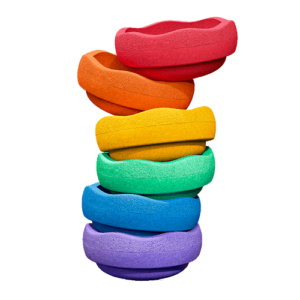 Stapelstein 6er Set Rainbow