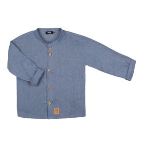 Pure Pure Leinenhemd blue