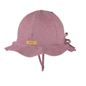 Pure Pure Sommerhut aus Leinen grape