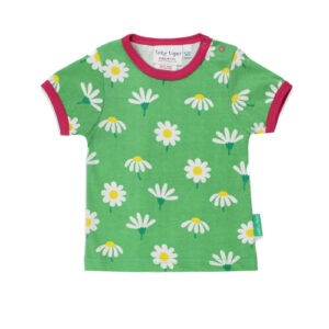 Toby Tiger T-Shirt Gänseblümchen aus Bio-Baumwolle