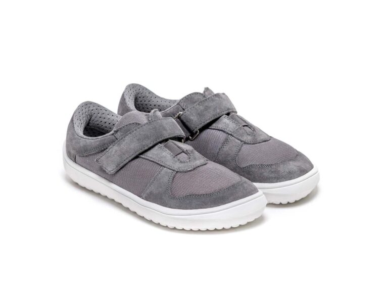 Kinder Barfuß Sneakers Be Lenka Joy - Grey – Bild 8