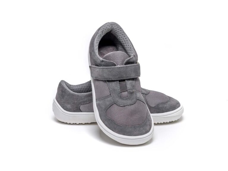 Kinder Barfuß Sneakers Be Lenka Joy - Grey – Bild 9