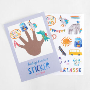 Frau Ottilie Stickerbogen Einschulung