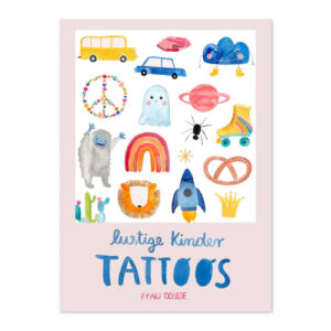 Frau Ottilie Kinder-Tattoos Kleine Wilde