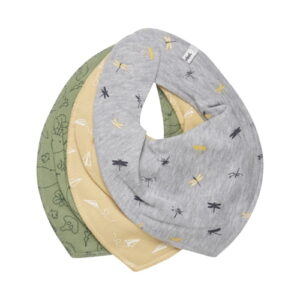 Pippi Bandana Bib Gemüse Flieger Libellen