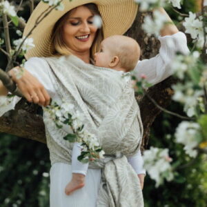 Lennylamb Leinen-Tragetuch Lotus Natural