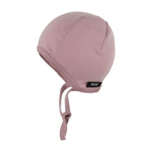 Pure Pure Erstlingsmützchen Merinowolle mauve